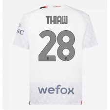 AC Milan Malick Thiaw #28 Bortedrakt 2023-24 Kortermet